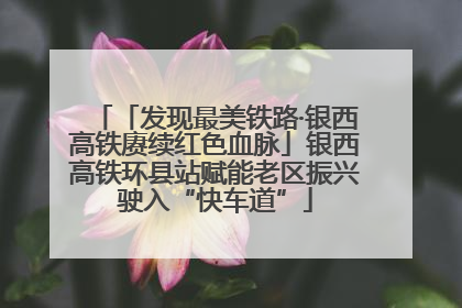 「发现最美铁路·银西高铁赓续红色血脉」银西高铁环县站赋能老区振兴驶入“快车道”