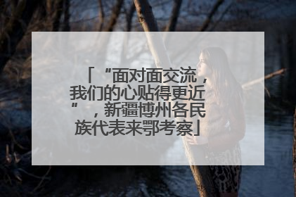“面对面交流，我们的心贴得更近”，新疆博州各民族代表来鄂考察