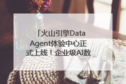 火山引擎Data Agent体验中心正式上线！企业级AI数据专家触手可及