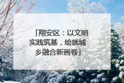翔安区：以文明实践筑基，绘就城乡融合新画卷