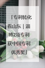专利转化看山东｜淄博2项专利获中国专利优秀奖