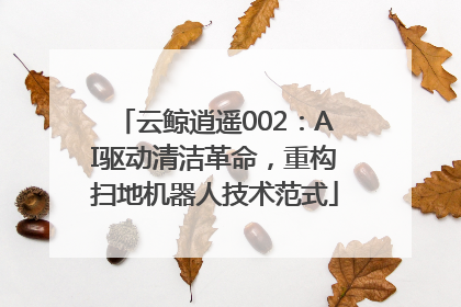 云鲸逍遥002：AI驱动清洁革命，重构扫地机器人技术范式