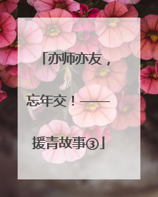 亦师亦友，忘年交！——援青故事③