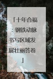 十年合福：钢铁动脉书写区域发展壮丽答卷