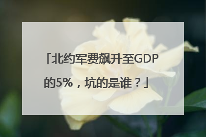 北约军费飙升至GDP的5%，坑的是谁？