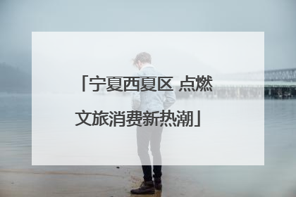 宁夏西夏区 点燃文旅消费新热潮