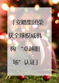 安踏集团荣获全球权威机构 “卓越职场”认证