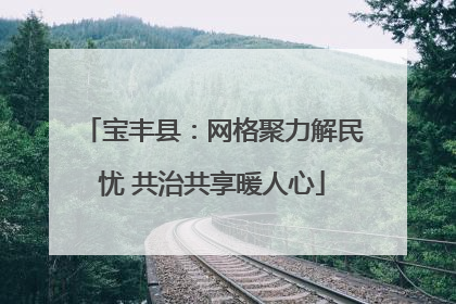 宝丰县：网格聚力解民忧 共治共享暖人心