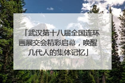 武汉第十八届全国连环画展交会精彩启幕，唤醒几代人的集体记忆
