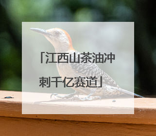 江西山茶油冲刺千亿赛道