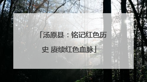 汤原县：铭记红色历史 赓续红色血脉