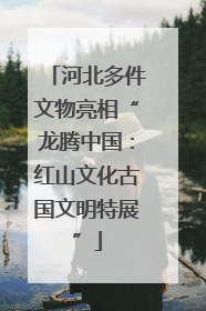 河北多件文物亮相“龙腾中国：红山文化古国文明特展”