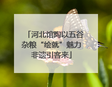 河北馆陶以五谷杂粮“绘就”魅力非遗引客来