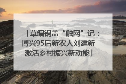 草编锅盖“触网”记：博兴95后新农人刘建新激活乡村振兴新动能