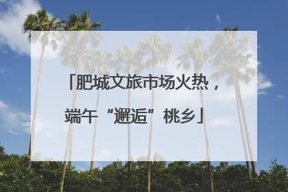 肥城文旅市场火热，端午“邂逅”桃乡