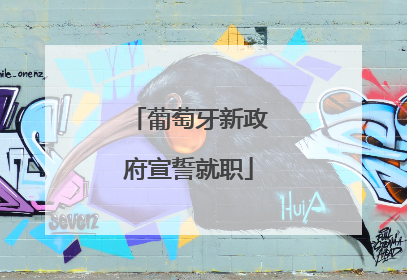 葡萄牙新政府宣誓就职
