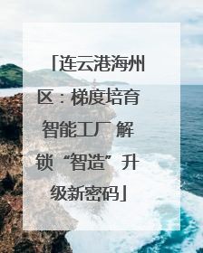连云港海州区：梯度培育智能工厂 解锁“智造”升级新密码