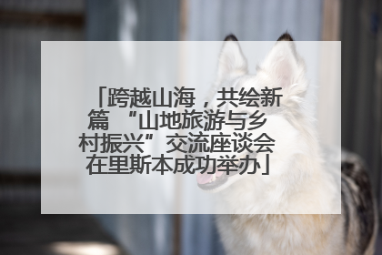 跨越山海，共绘新篇 “山地旅游与乡村振兴”交流座谈会在里斯本成功举办