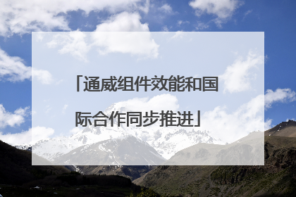 通威组件效能和国际合作同步推进