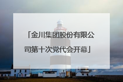 金川集团股份有限公司第十次党代会开幕