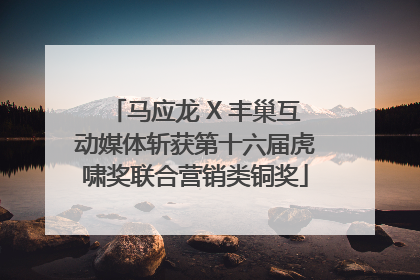 马应龙 X 丰巢互动媒体斩获第十六届虎啸奖联合营销类铜奖
