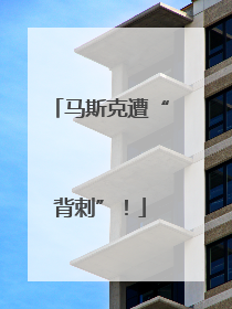 马斯克遭“背刺”！