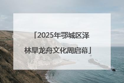 2025年鄂城区泽林旱龙舟文化周启幕